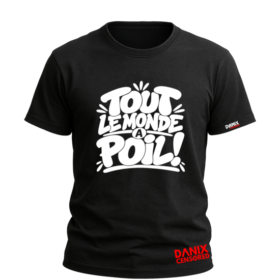 T-shirt Tout le monde à poil !