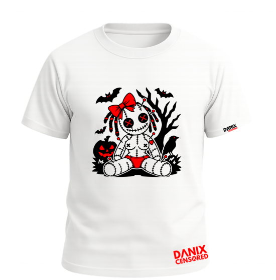 T-shirt Voodoo Dollie – Poupée Vaudou Femme Gothique