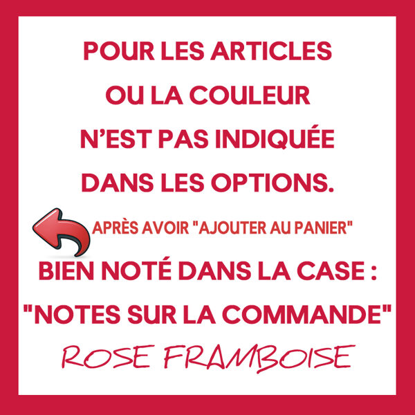 Rose Framboise Brillant (Sur Demande)