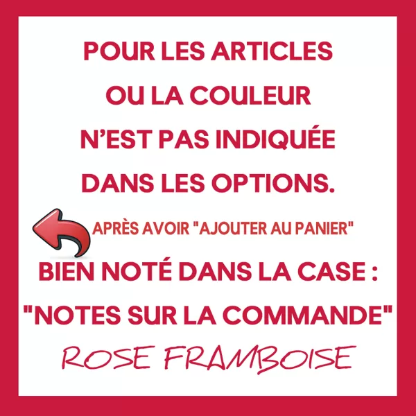 Rose Framboise Brillant (Sur Demande)