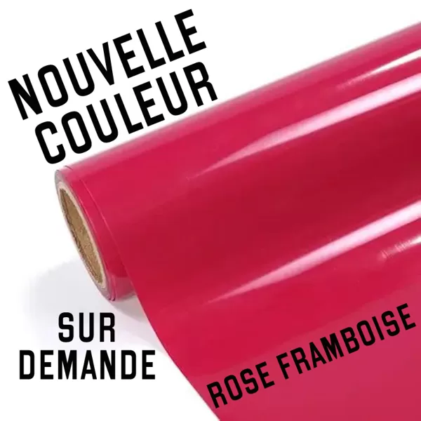Rose Framboise Brillant (Sur Demande)